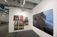 installation view of “Soot, Fog, Soil” series at VOLTA Basel 2021