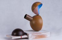 “Soldier- Inspired by Legend of Arash The Archer- 1“| from “The Sky Is Partly Cloudy” Series| Mixed media: Fiberglass, Wood, Paint, glue, etc| 45x 25x 25 cm| Unique Edition, 2010